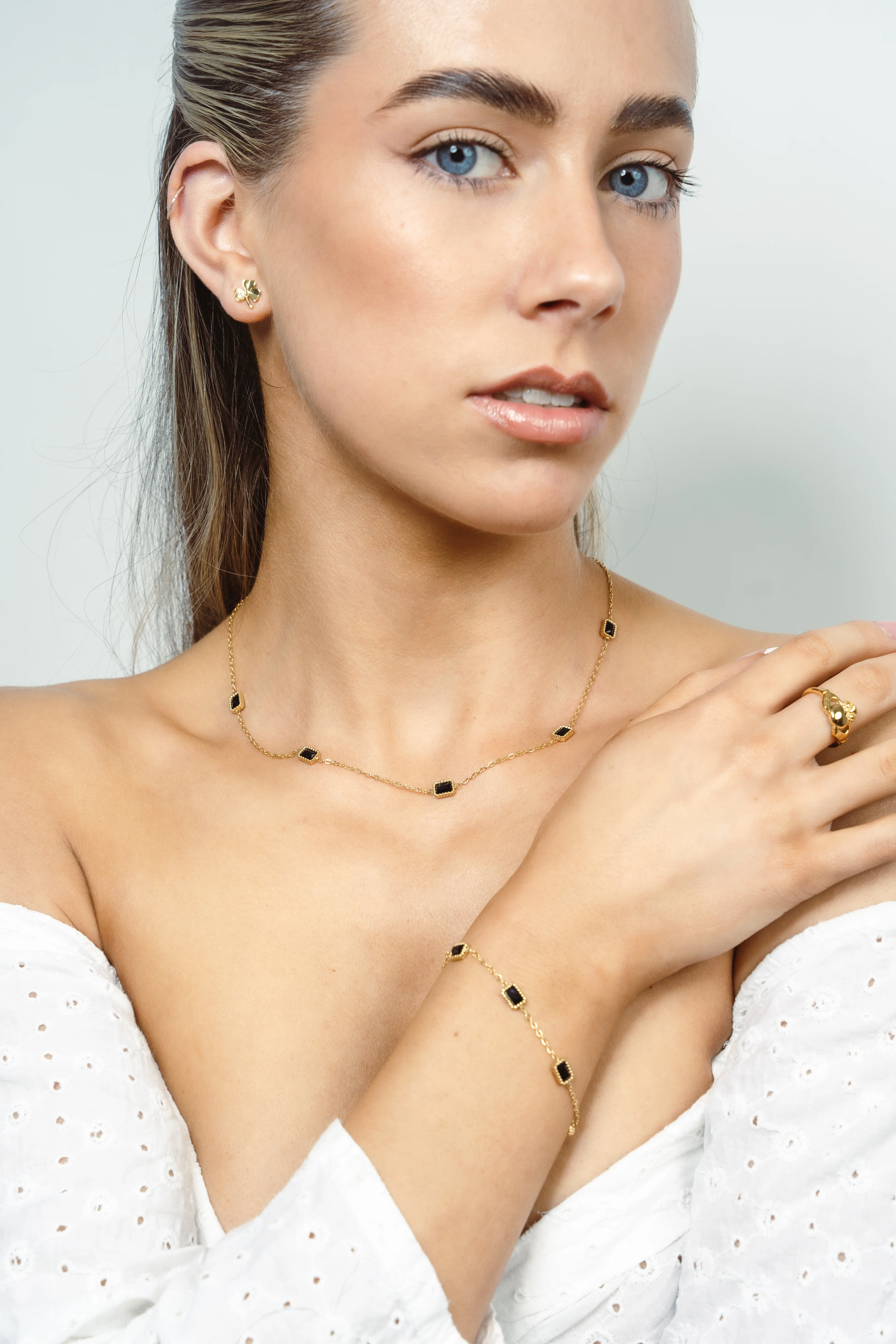 Blarney Black Stone Necklace - Image 5