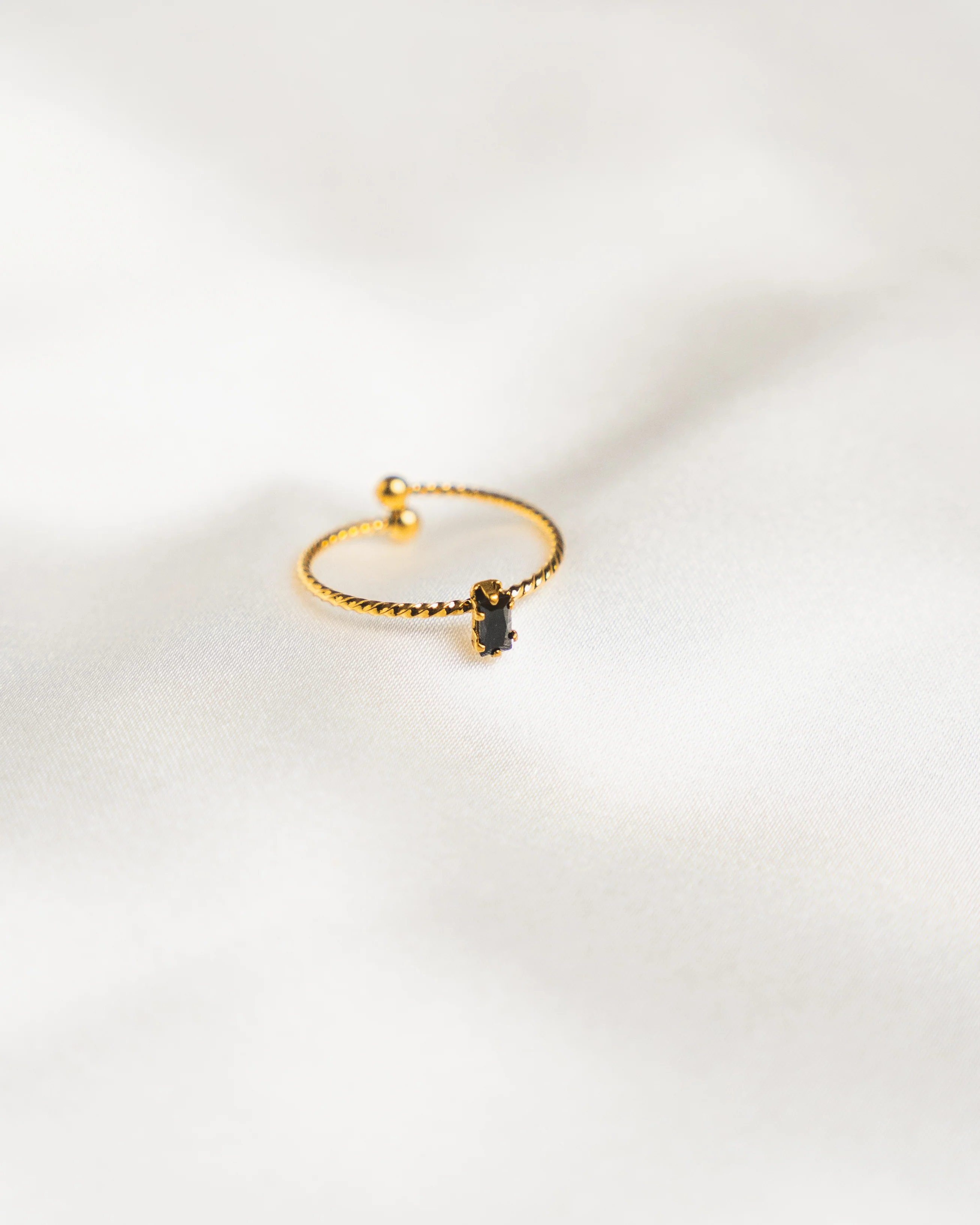 Blarney Black Stone Ring