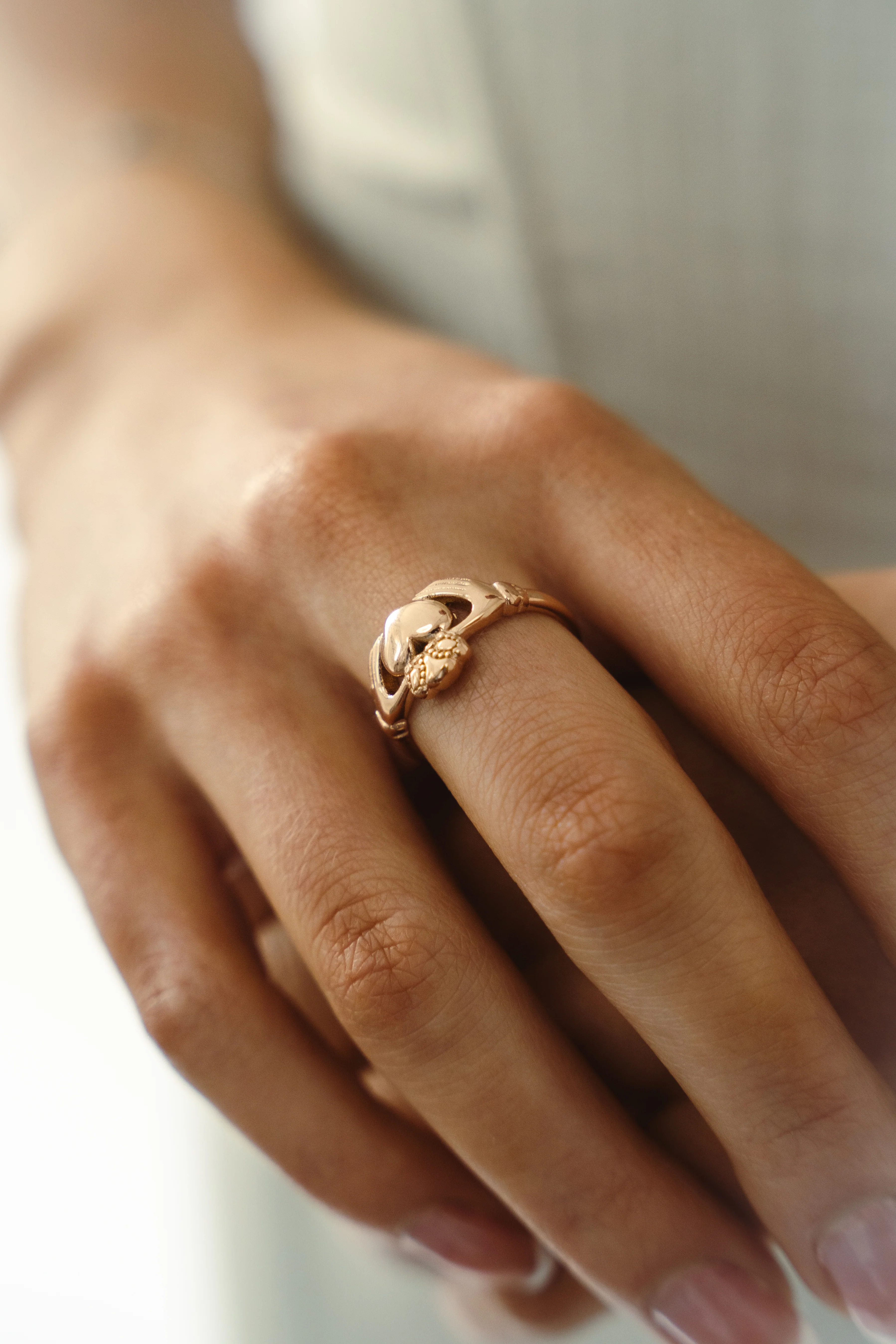 Classic Claddagh Ring - Image 7