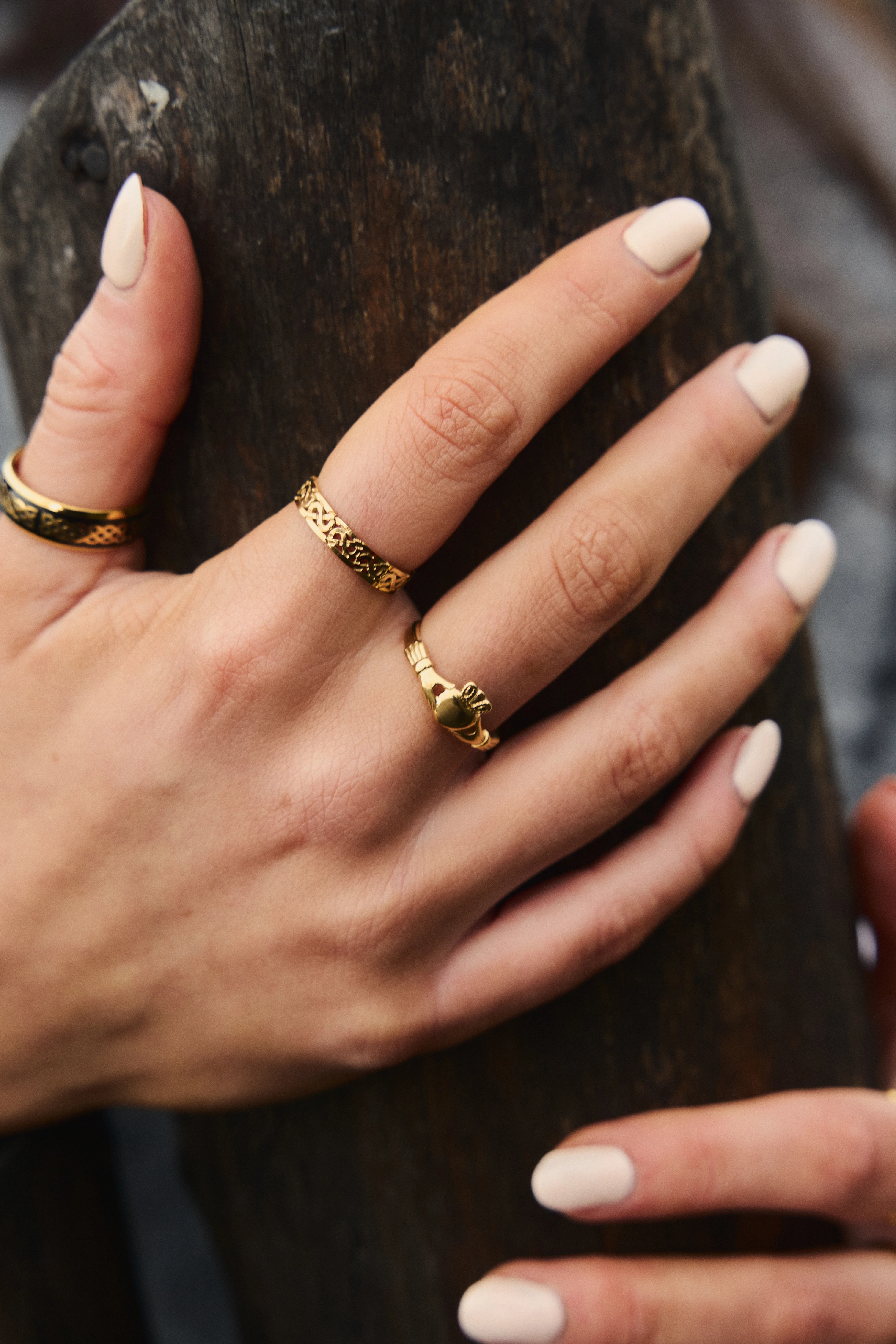 Dainty Claddagh Ring - Image 2