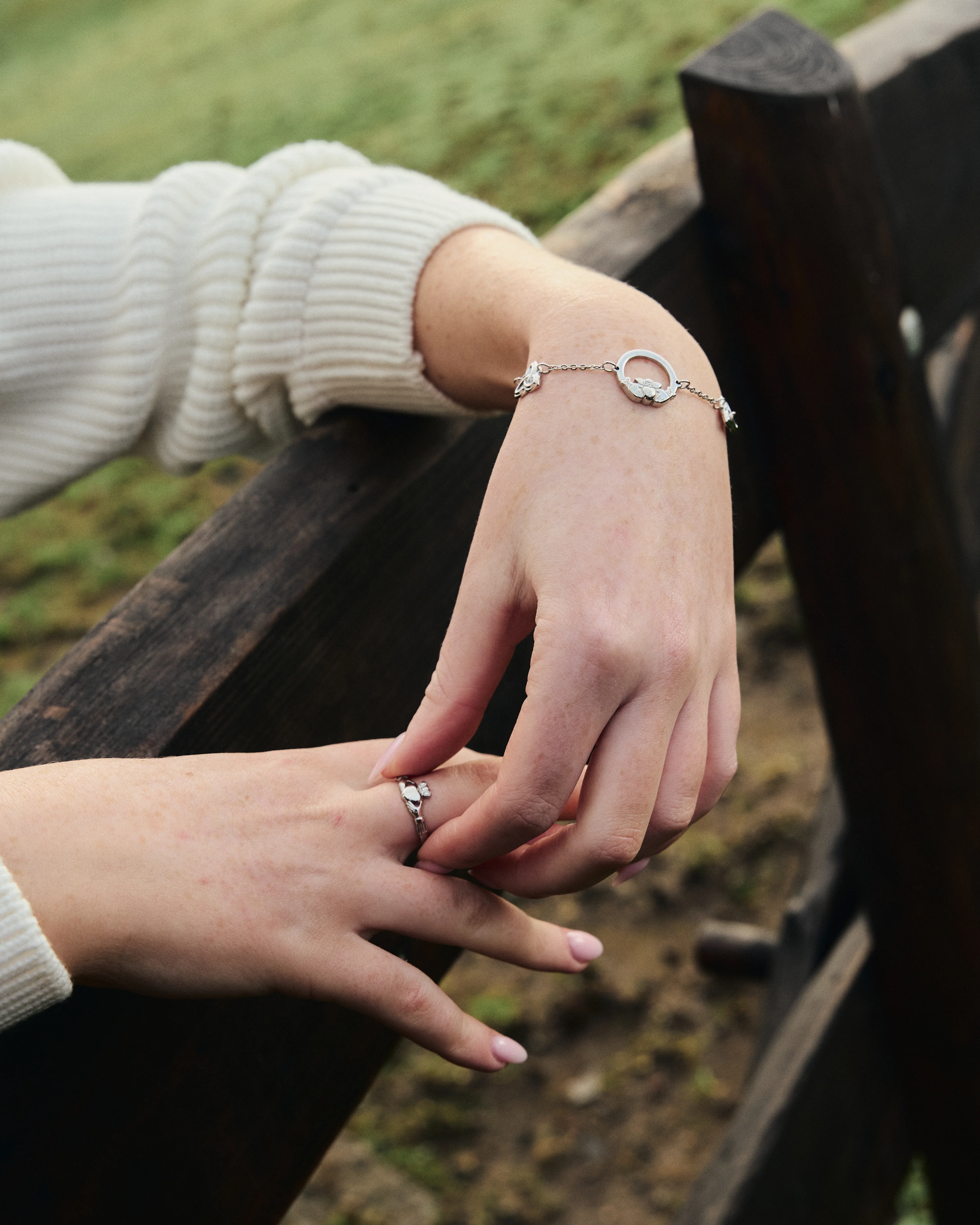 Dainty Claddagh Ring - Image 4