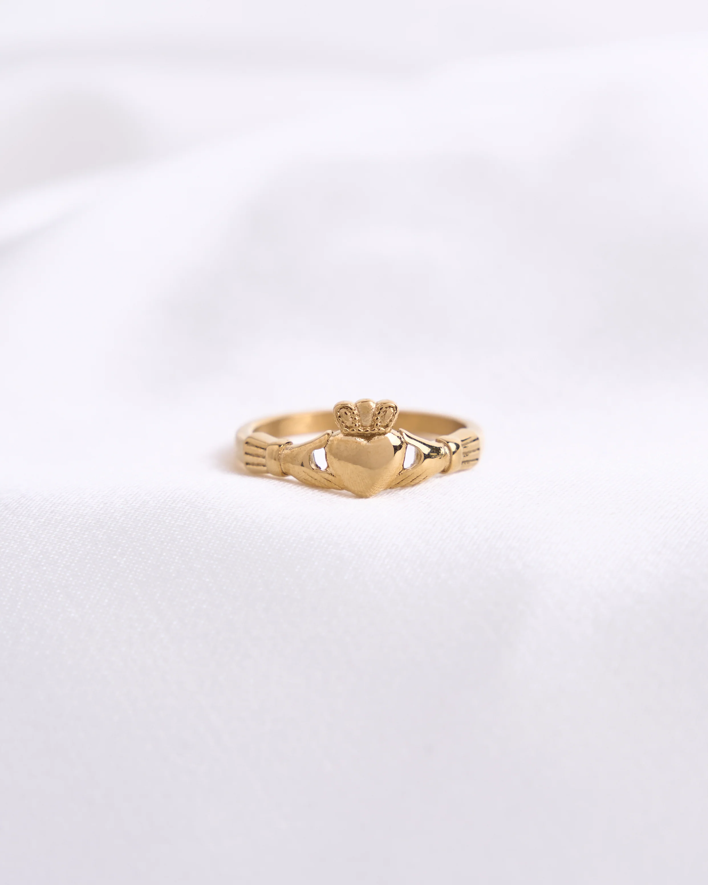 Dainty Claddagh Ring - Image 5