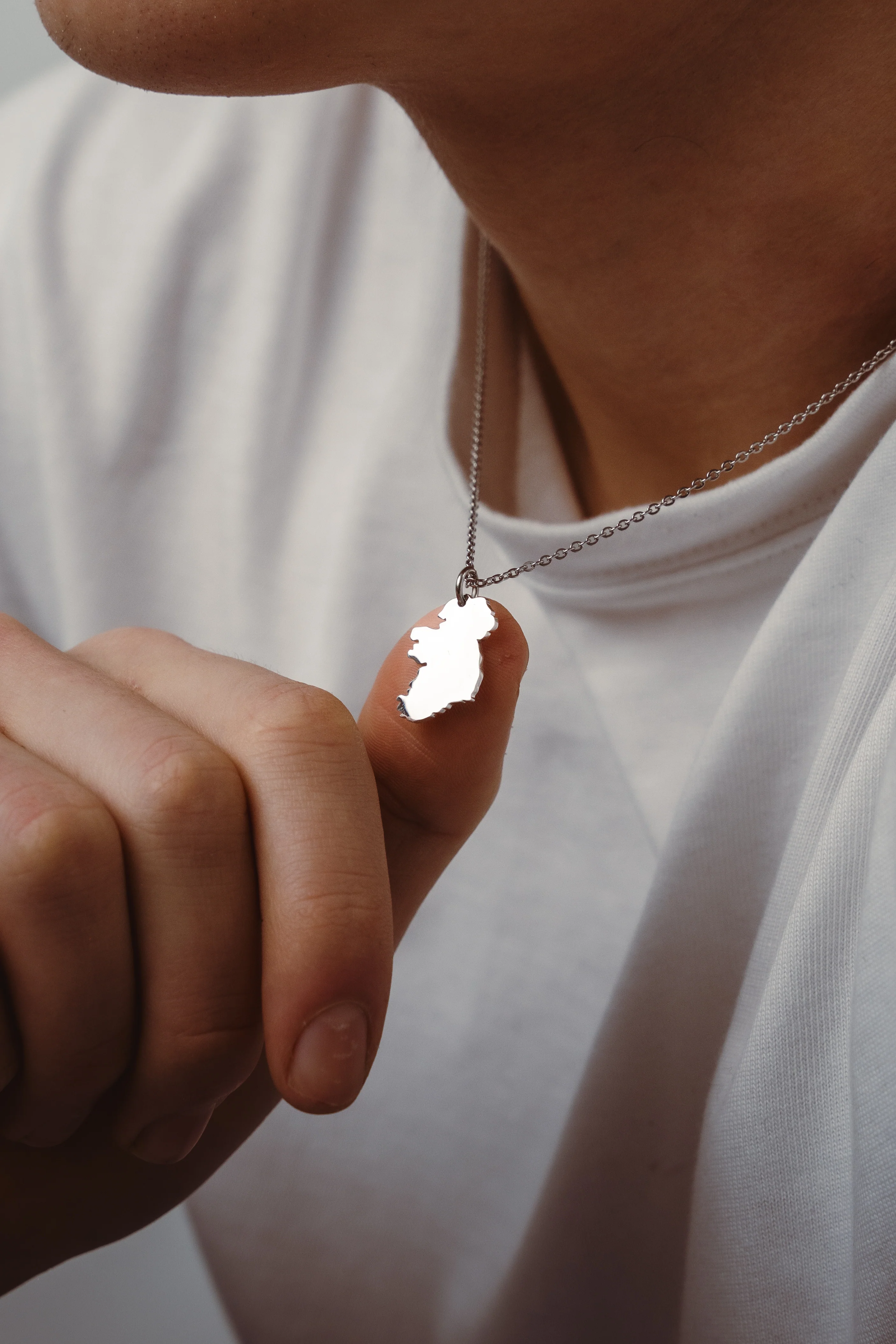 Ireland Map Necklace - Image 3