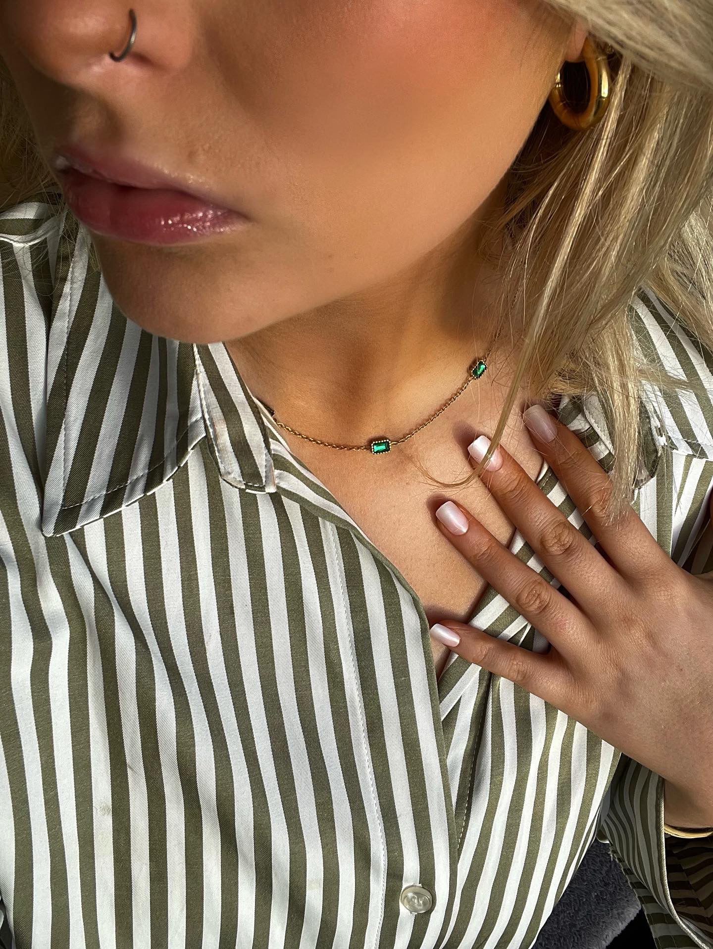 Irish Emerald Necklace - Image 5