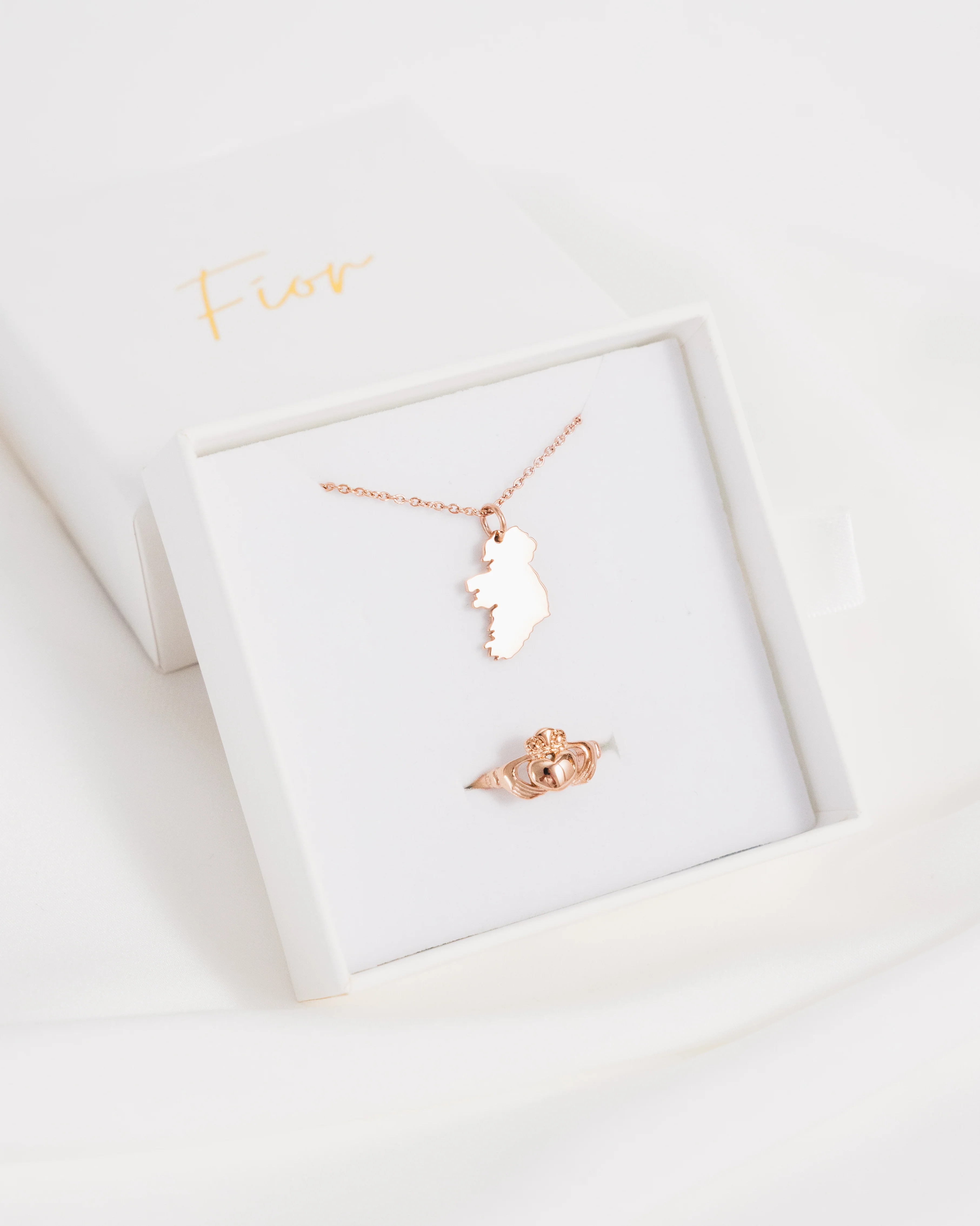 Irish Map & Claddagh Gift Set - Image 3