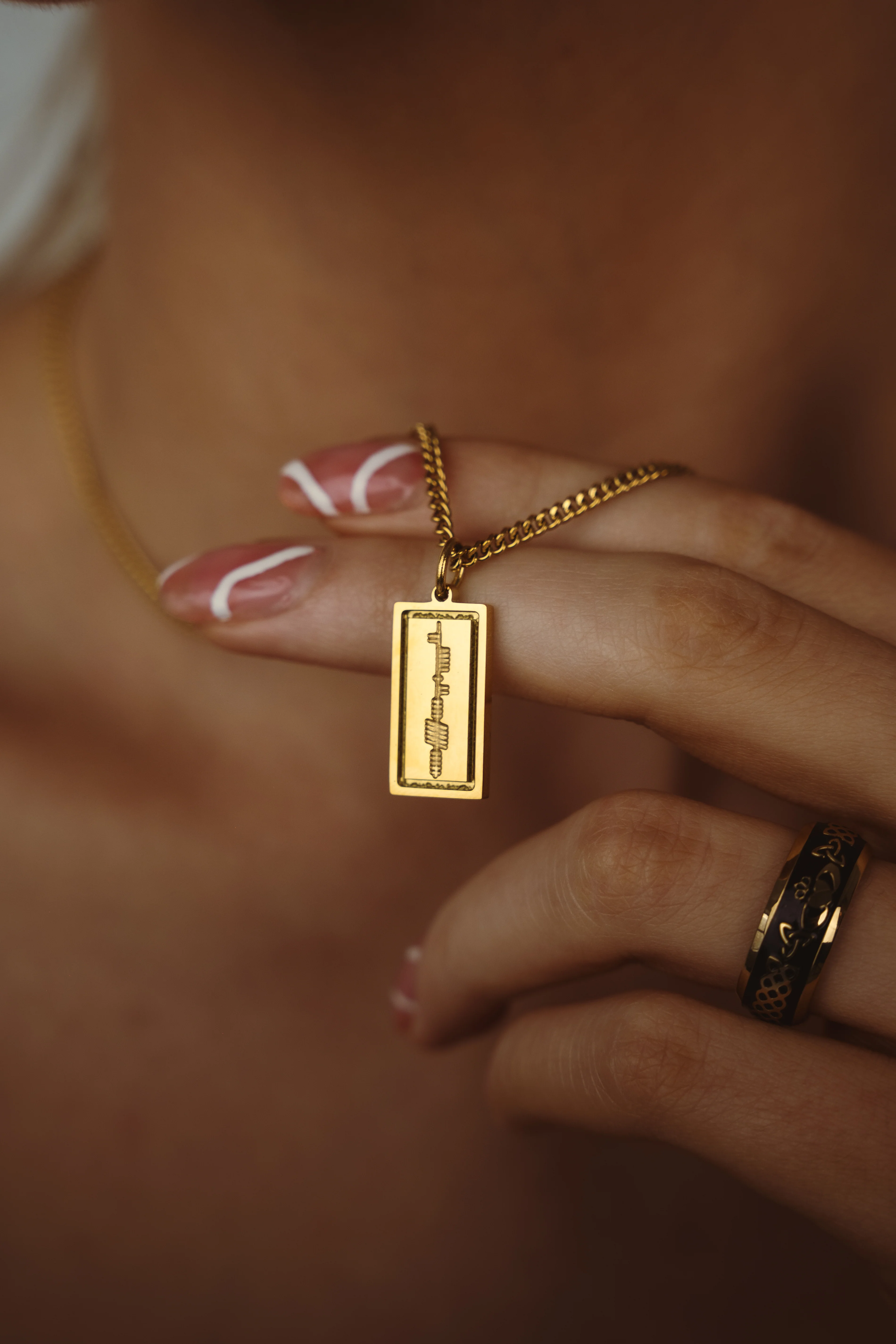 Ogham ‘Ireland’ Necklace - Image 3