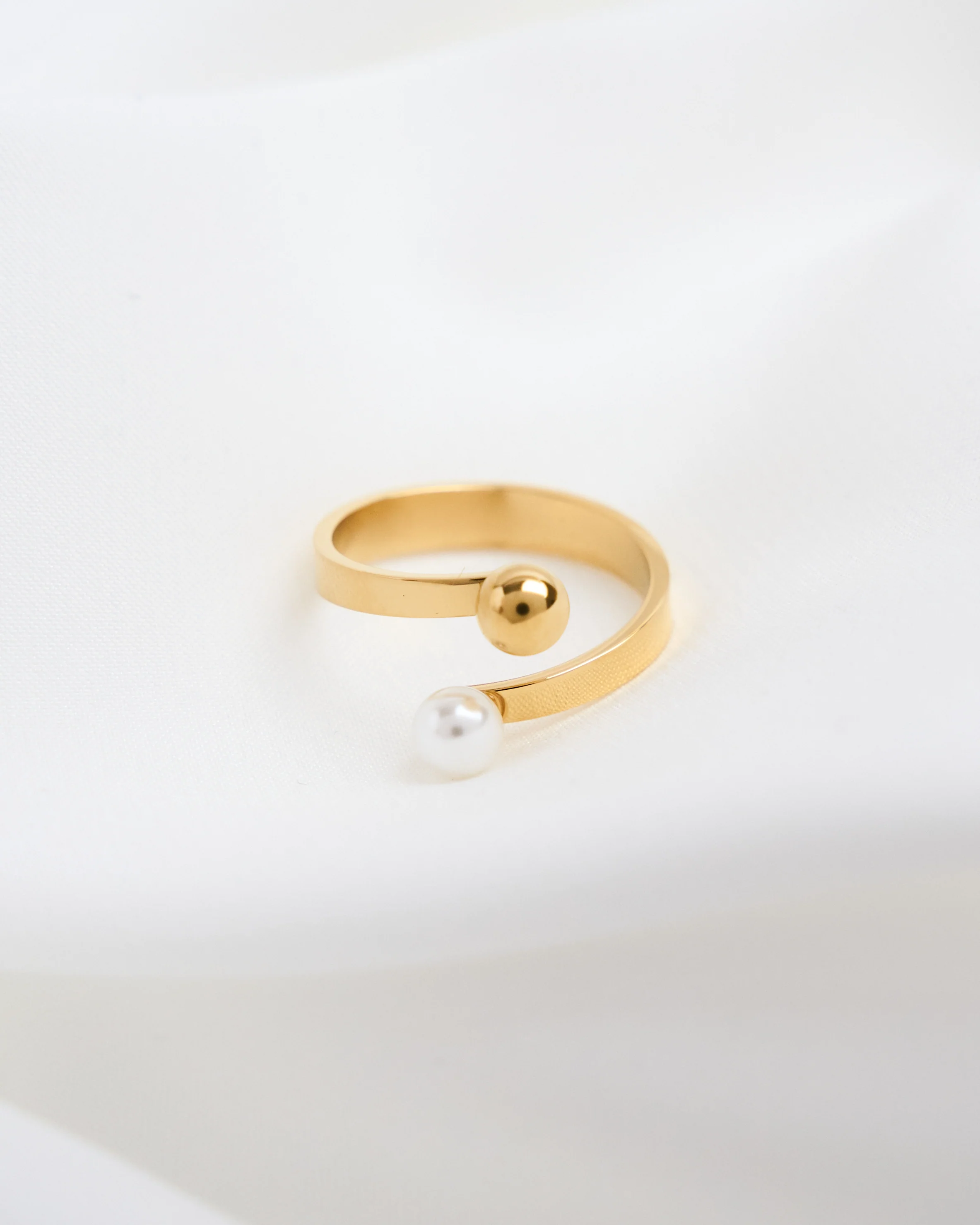 Pearl & Sphere Ring - Image 3