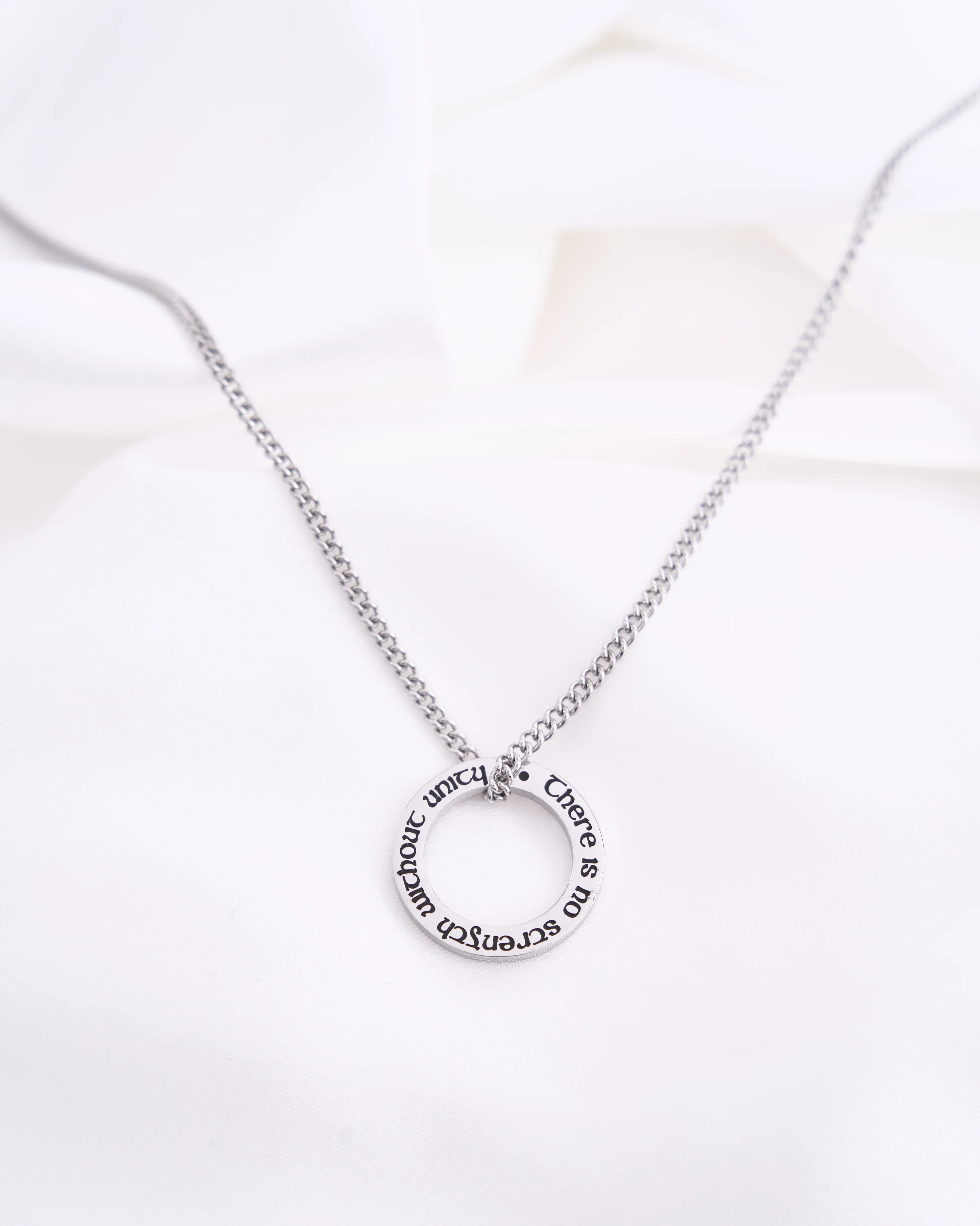 There Is No Strength Without Unity Necklace - Image 4